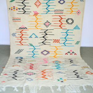 Kilim multicolore création KenzOumi