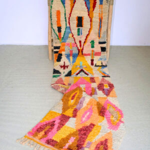 Tapis de couloir berbère Boujaad Klimt